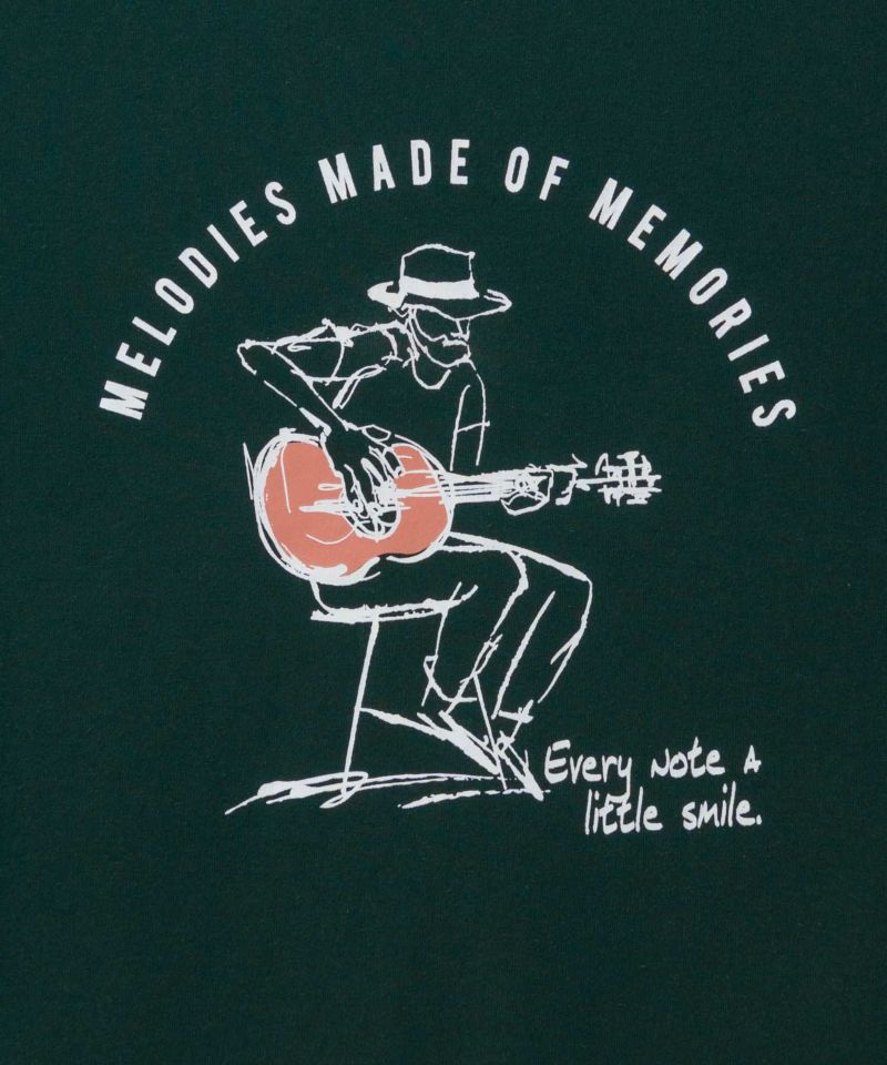 T-GRAPHICS エモラインアートプリント半袖Tシャツ メンズ メール便 対応商品商品画像-13