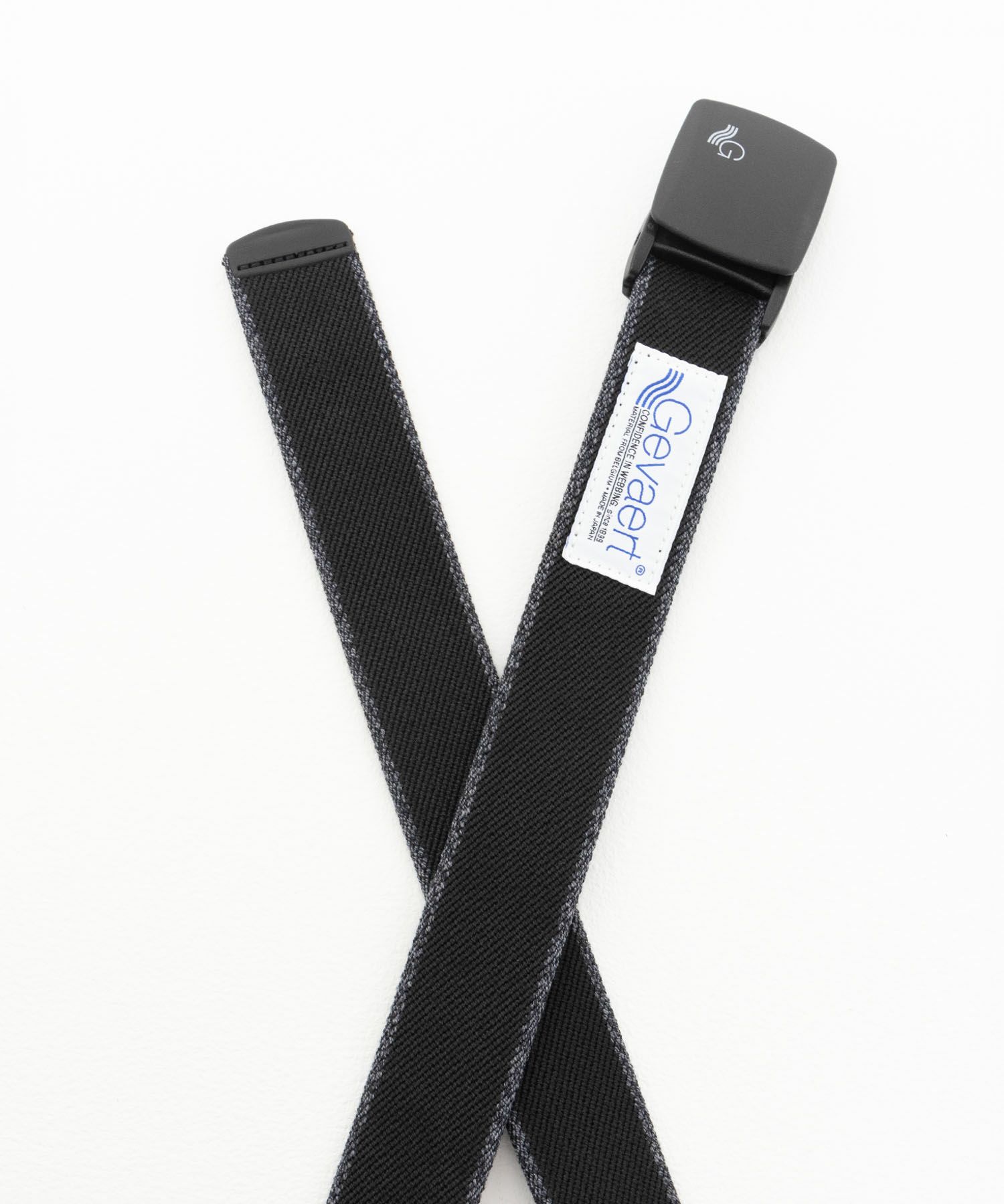 [期間限定価格]GEVAERT  35mm杢サイドラインストレッチベルト メンズ商品画像-4
