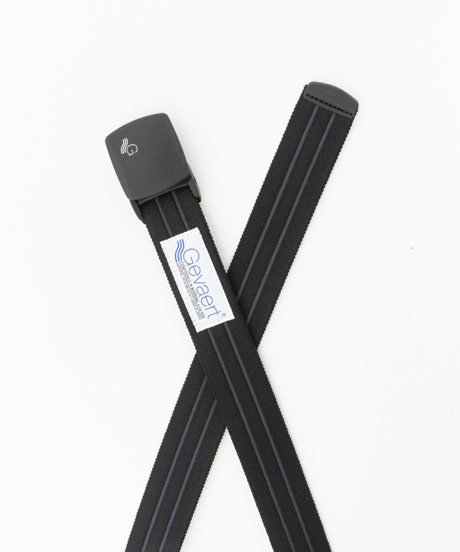[期間限定価格]GEVAERT  35mmダブルラインストレッチベルト メンズ商品画像-4