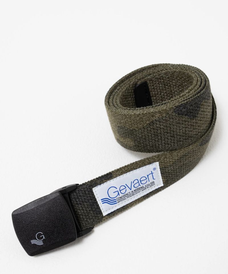 GEVAERT  35mmカモフラプリントストレッチベルト メンズ商品画像-3