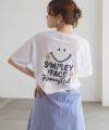 スマイリーフェイス ロゴTシャツ レディース ネコポス 対応商品