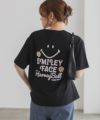 スマイリーフェイス ロゴTシャツ レディース ネコポス 対応商品