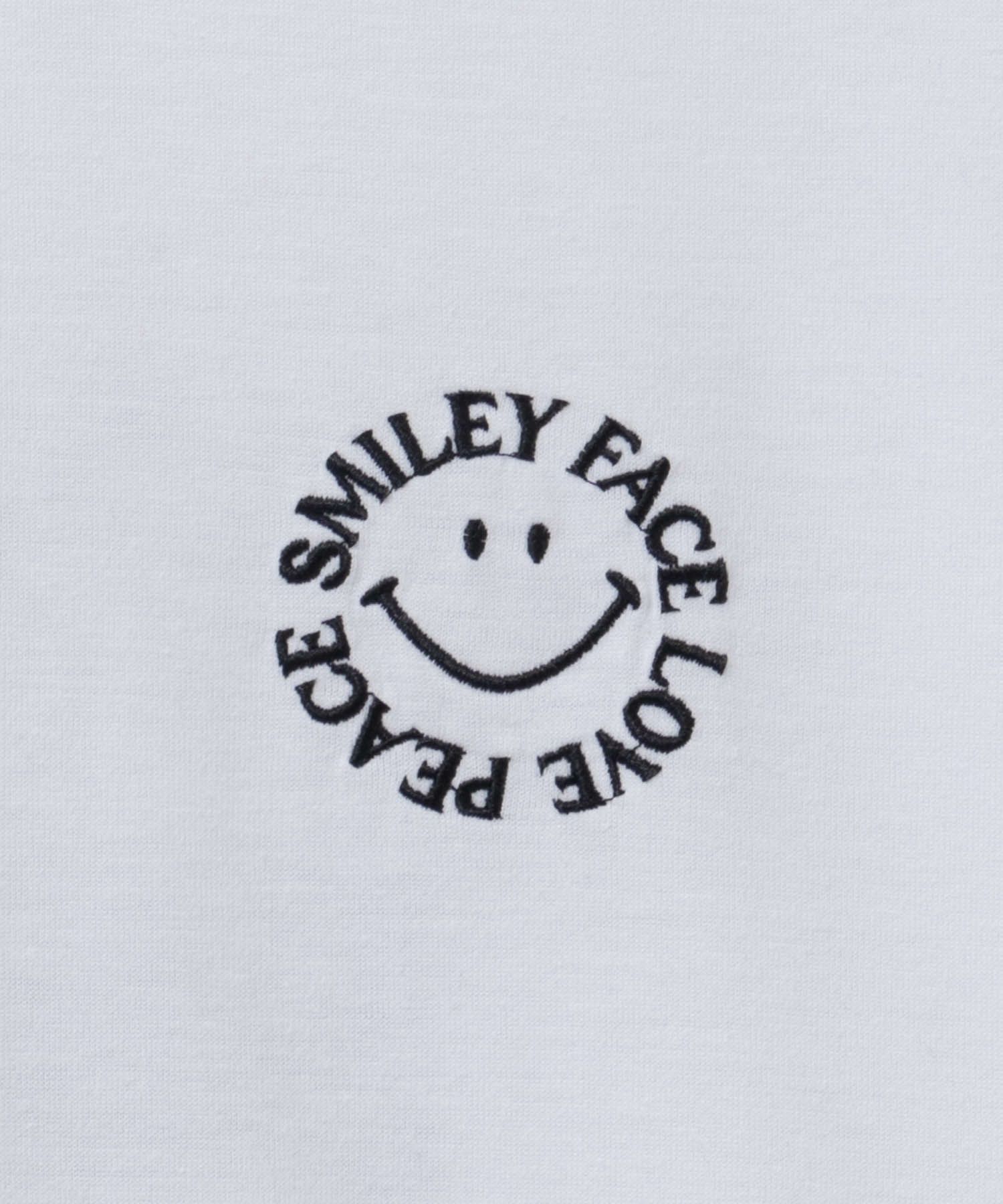スマイリーフェイス ロゴTシャツ レディース メール便 対応商品商品サムネイル-24