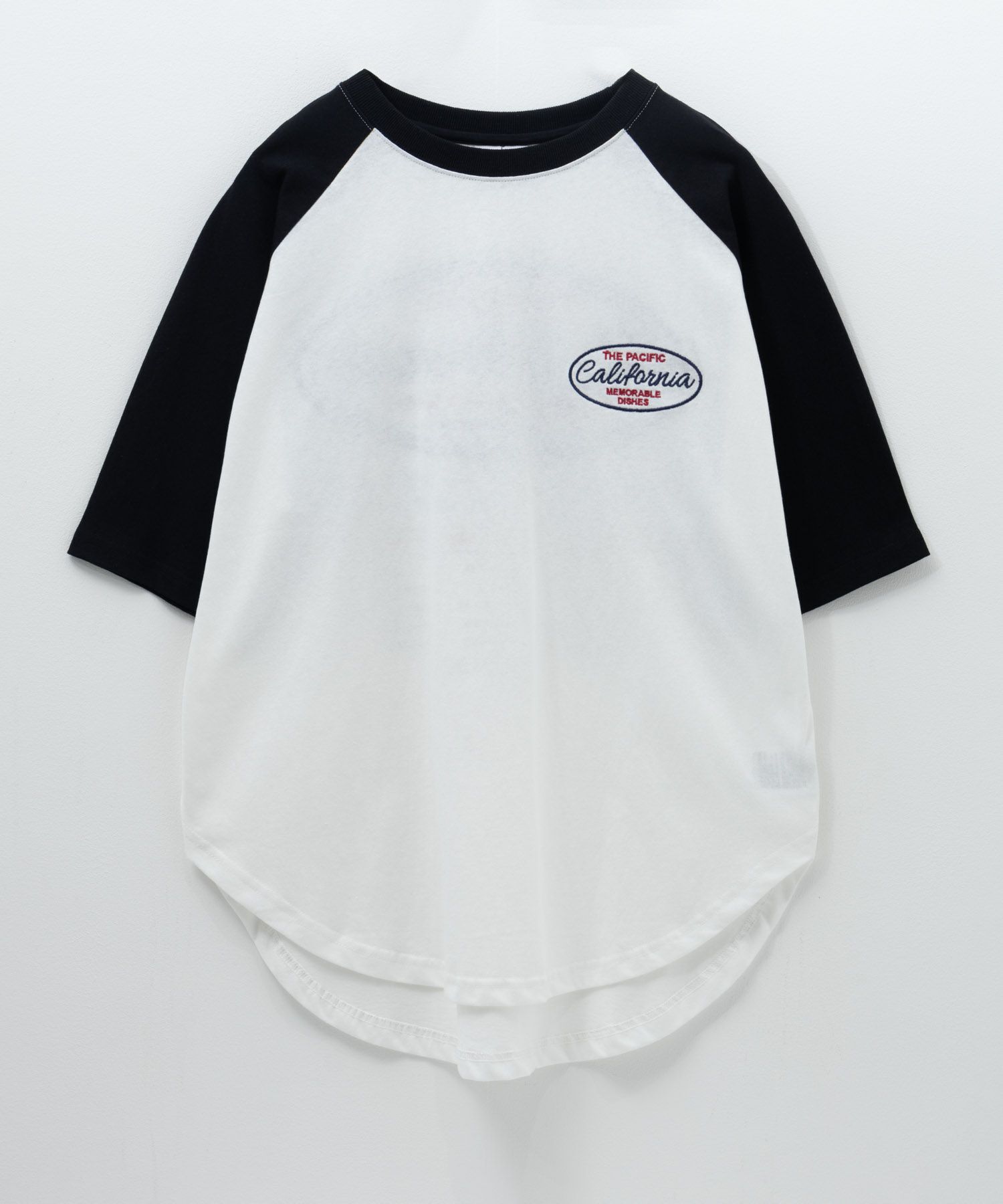 UNDERWRAPS  ラグラン刺繍ビッグTシャツ レディース メール便 対応商品商品画像-17