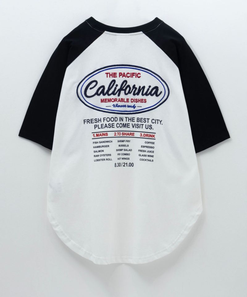 UNDERWRAPS  ラグラン刺繍ビッグTシャツ レディース メール便 対応商品商品画像-18