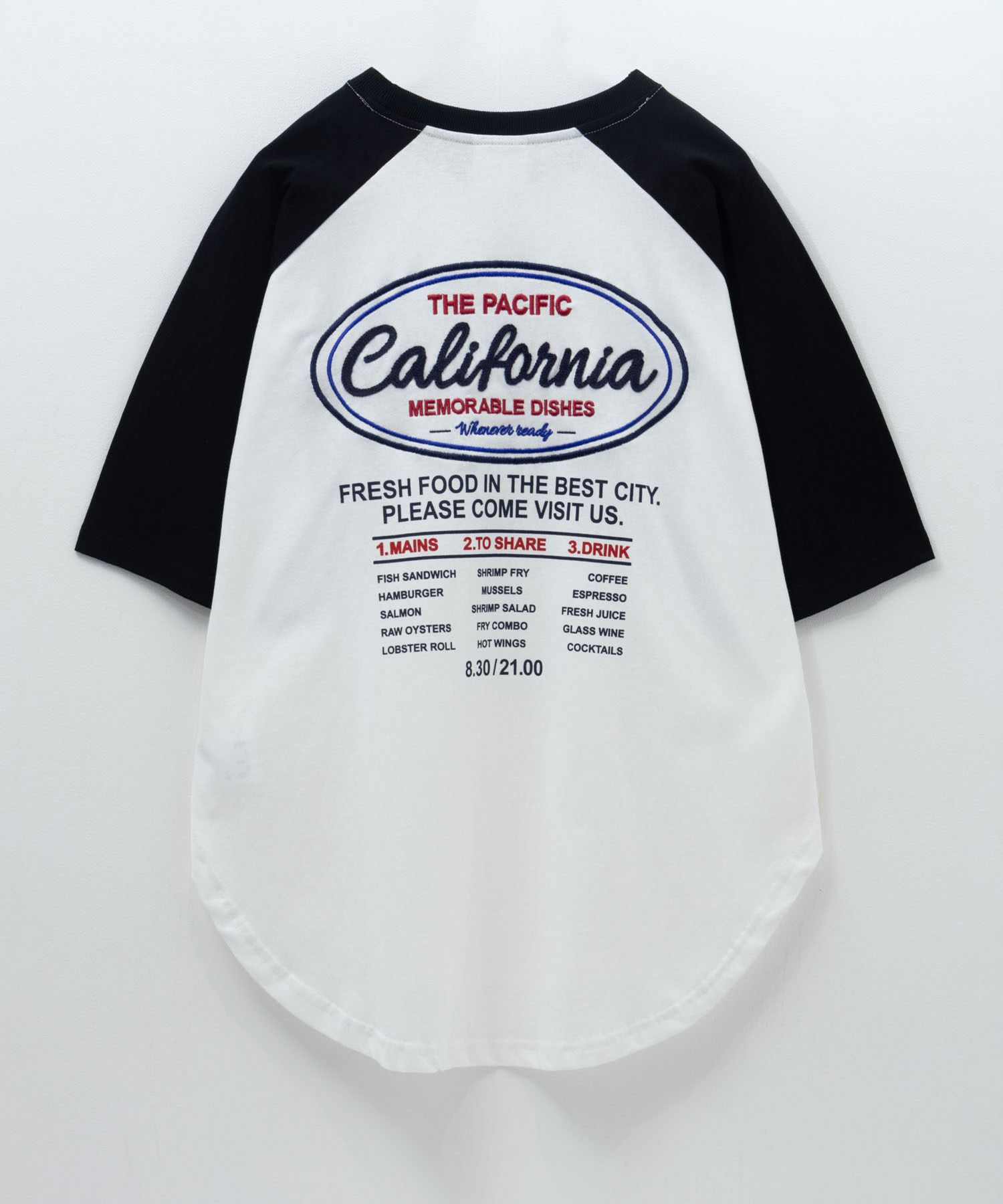 UNDERWRAPS  ラグラン刺繍ビッグTシャツ レディース メール便 対応商品商品サムネイル-18