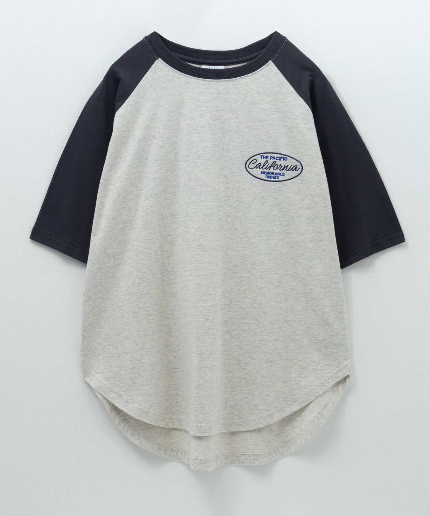 UNDERWRAPS  ラグラン刺繍ビッグTシャツ レディース メール便 対応商品商品画像-19