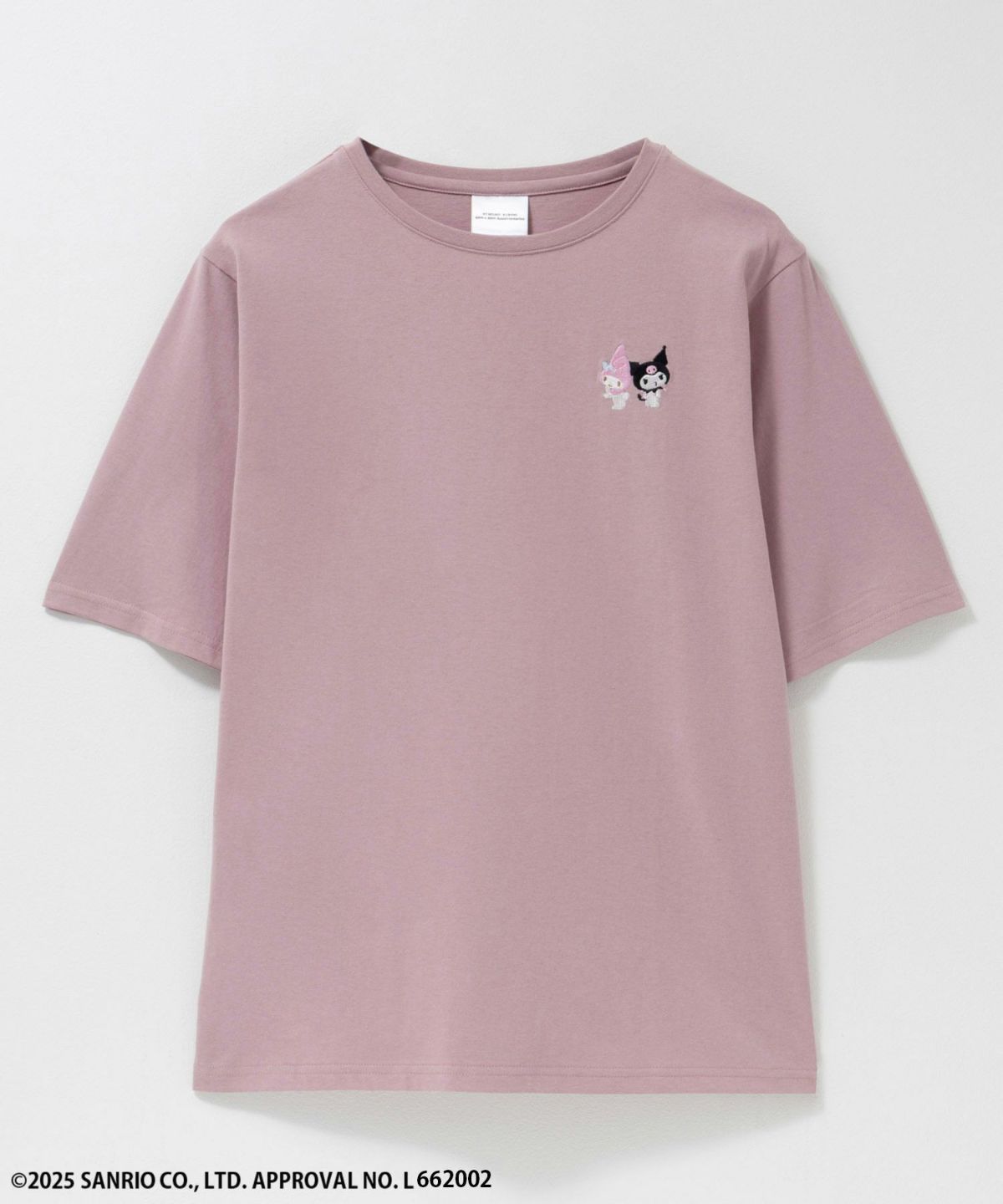サンリオキャラクターズ マイメロディ クロミ ワンポイント刺繍Tシャツ レディース ネコポス 対応商品