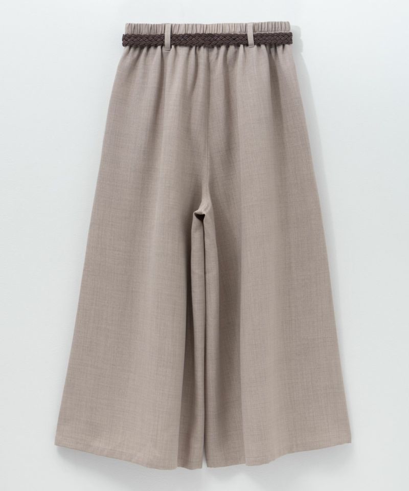 nAvy  ベルト付きワイドクロップドパンツ レディース商品画像-30