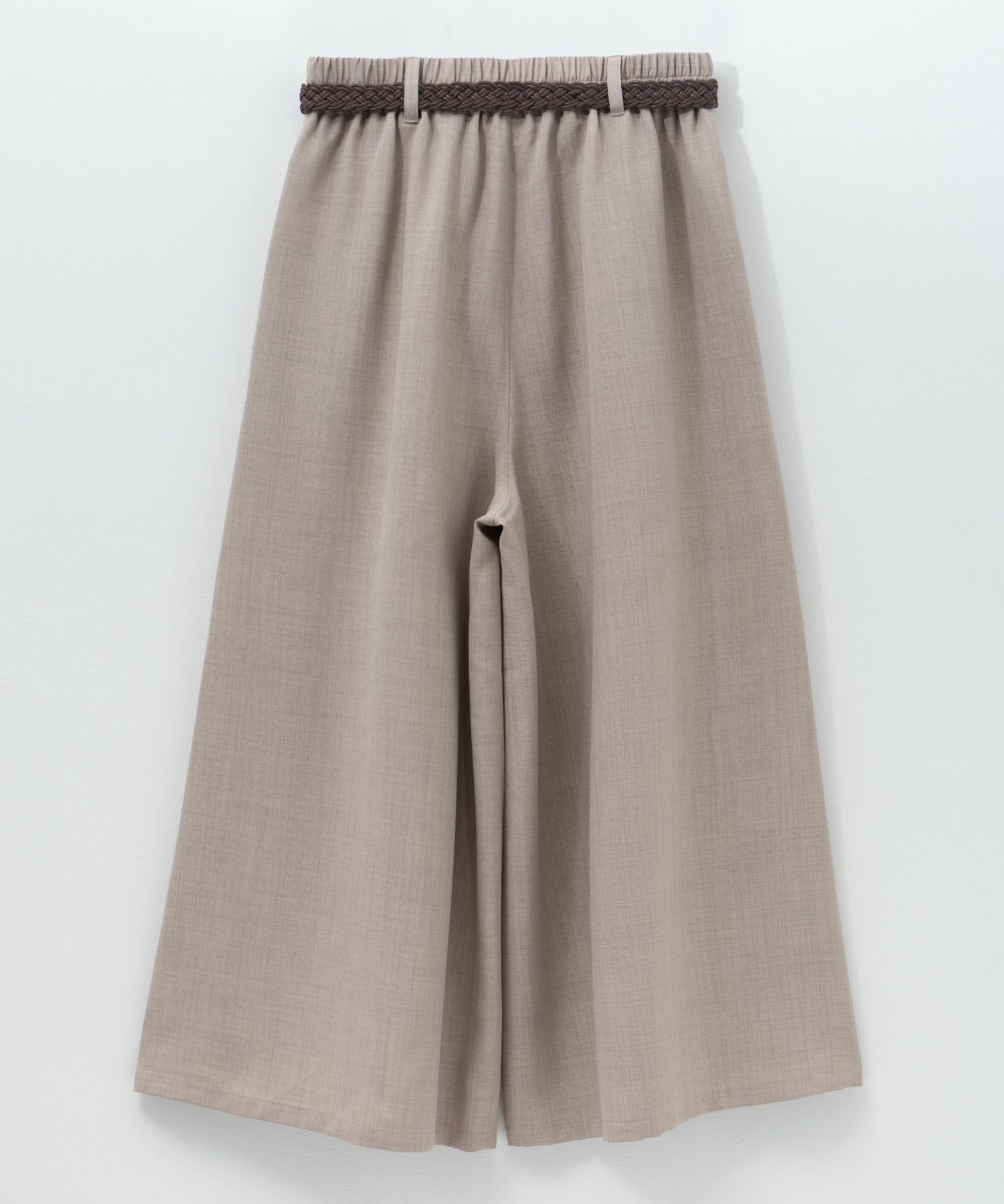 nAvy  ベルト付きワイドクロップドパンツ レディース商品画像-30