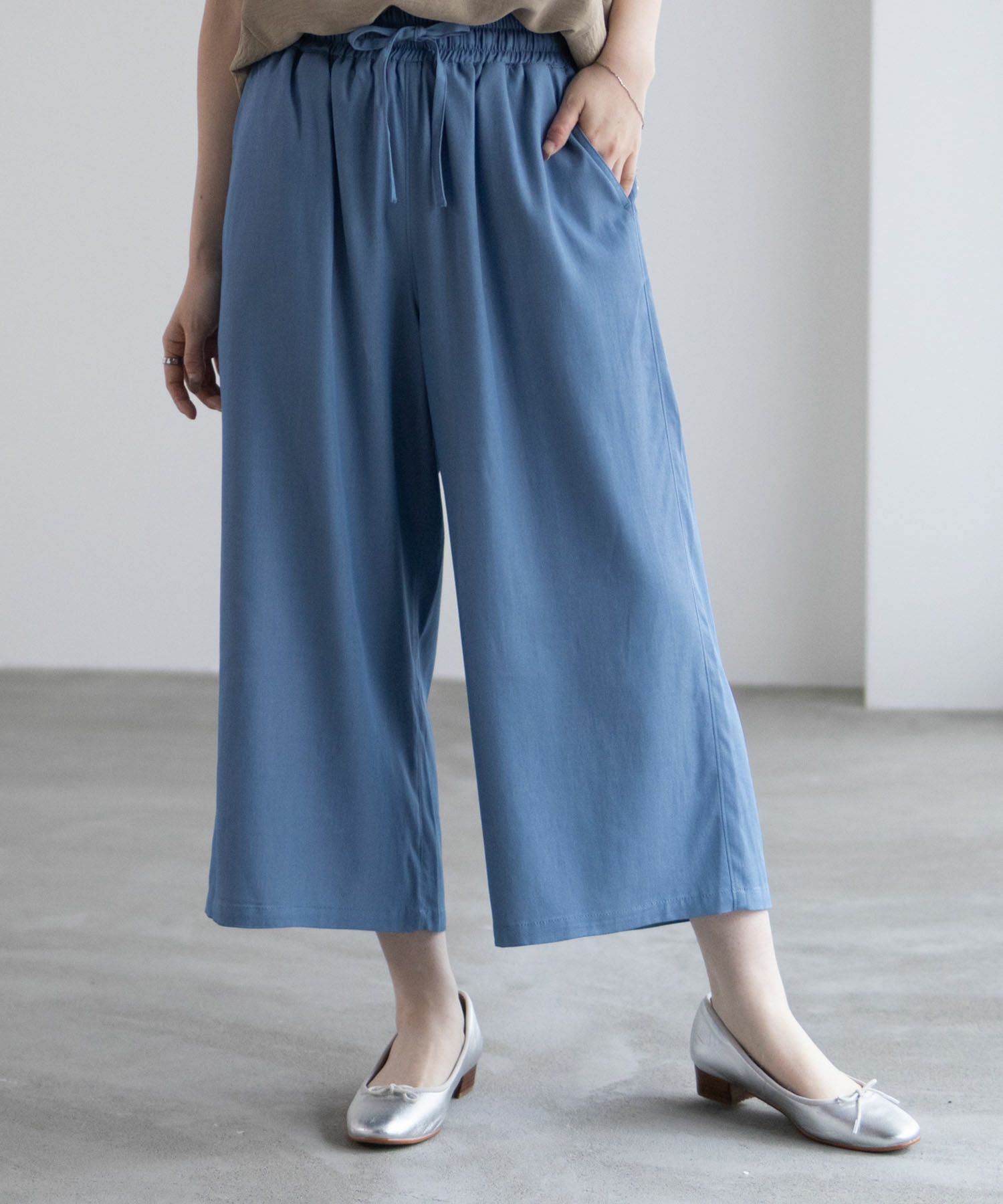 nAvy イージークロップドパンツ レディース商品画像-5