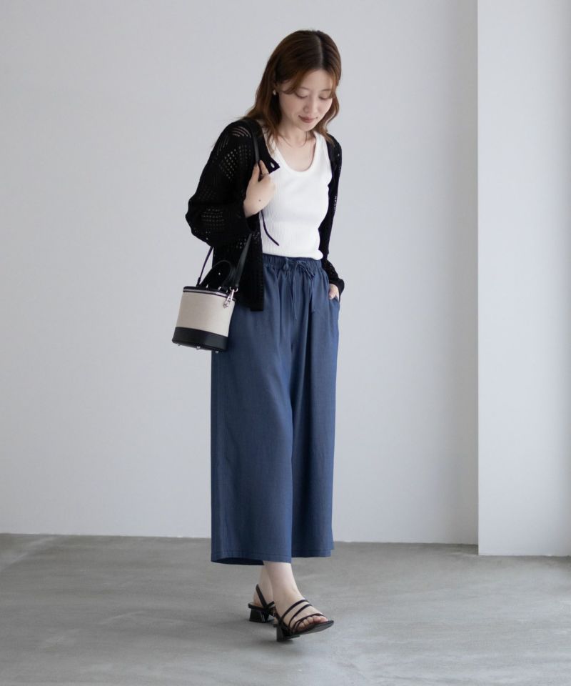 nAvy  イージークロップドパンツ レディース商品画像-12