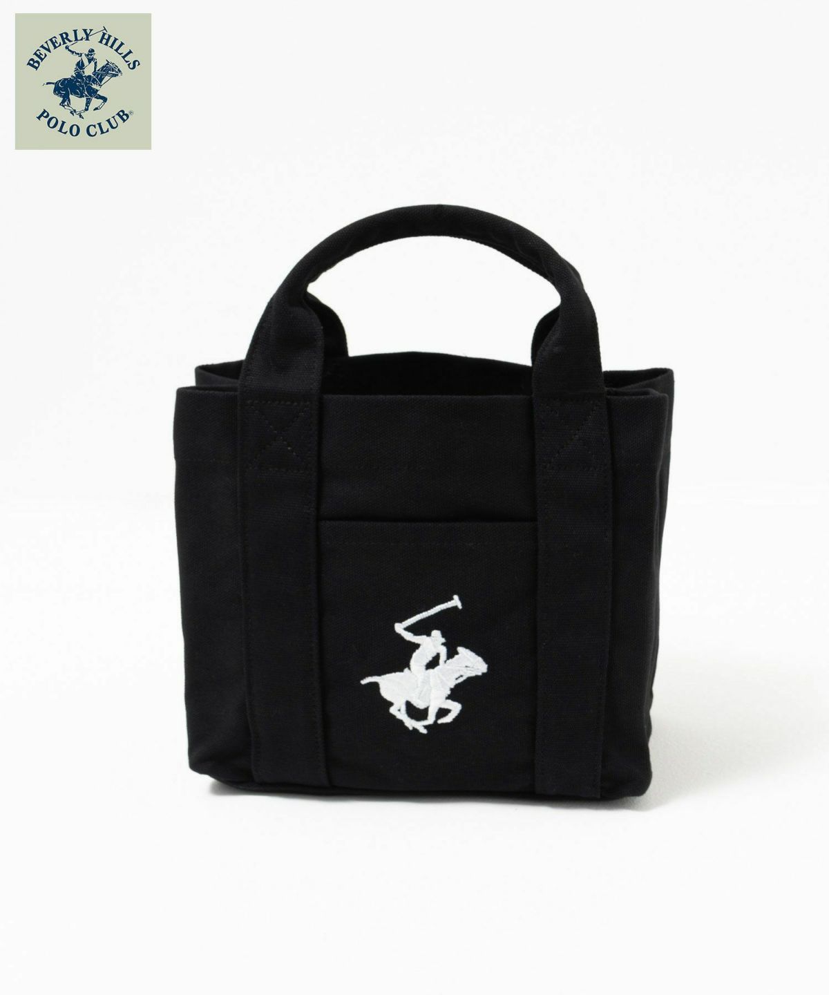 BEVERLY HILLS POLO CLUB ミニキャンバストートバッグ
