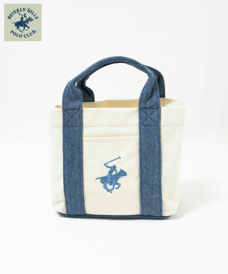 [期間限定価格]BEVERLY HILLS POLO CLUB  ミニキャンバストートバッグ商品画像-2