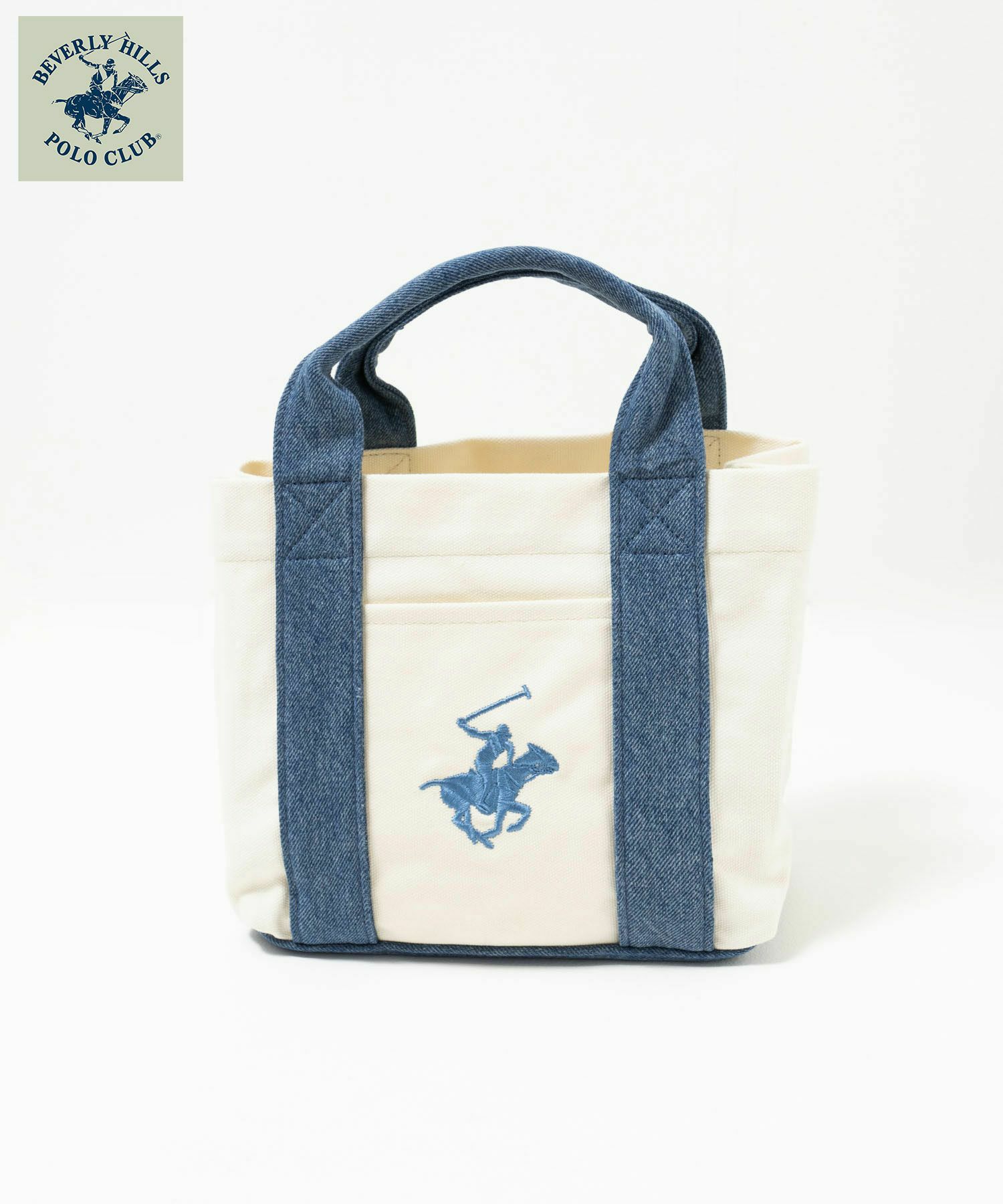 BEVERLY HILLS POLO CLUB ミニキャンバストートバッグ