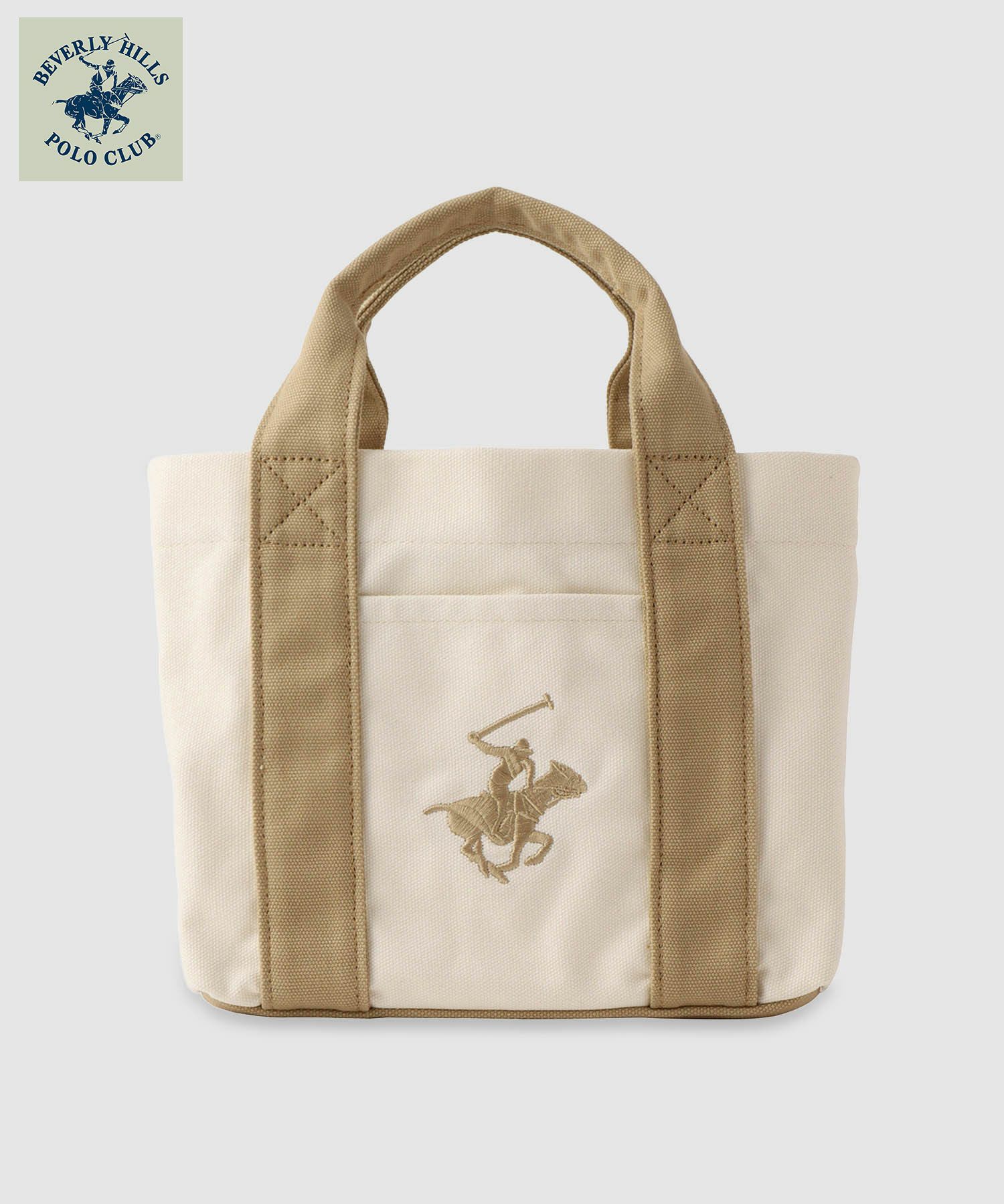 [期間限定価格]BEVERLY HILLS POLO CLUB  ミニキャンバストートバッグ商品画像-4