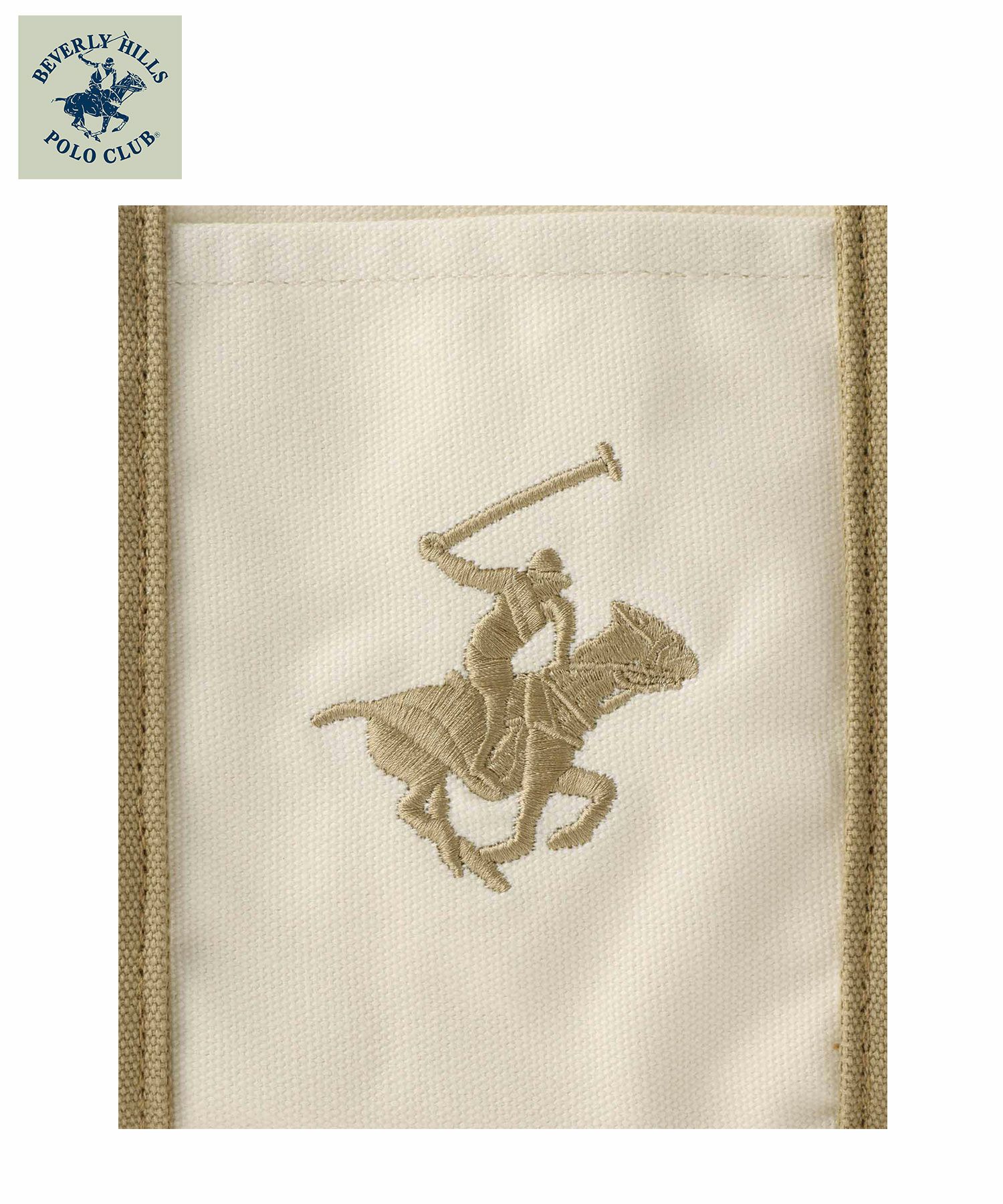BEVERLY HILLS POLO CLUB ミニキャンバストートバッグ