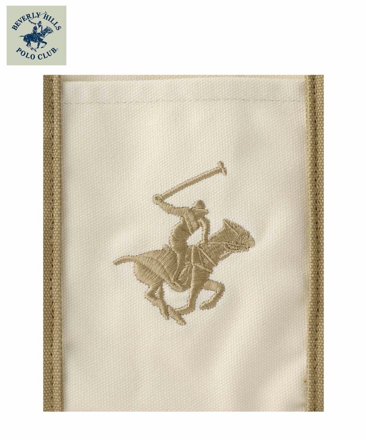 BEVERLY HILLS POLO CLUB ミニキャンバストートバッグ