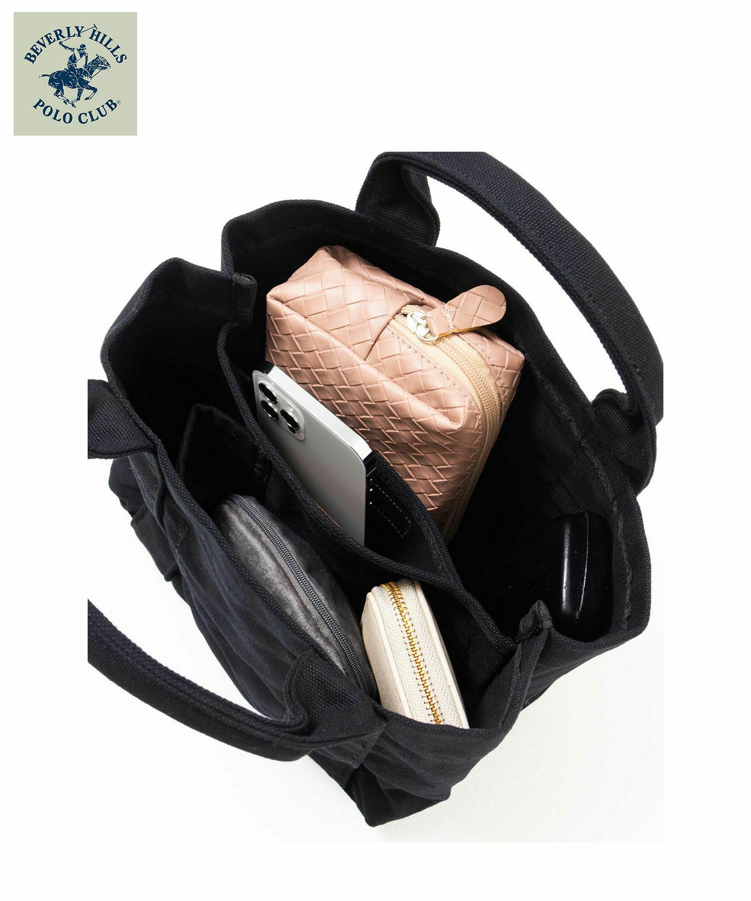 BEVERLY HILLS POLO CLUB ミニキャンバストートバッグ商品サムネイル-14