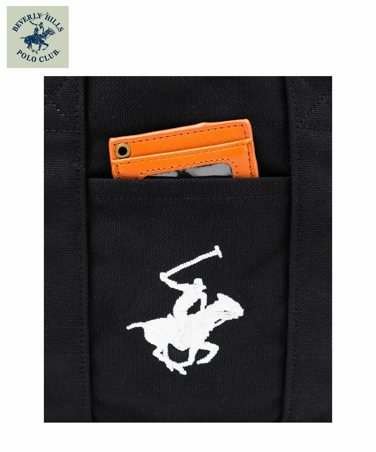 BEVERLY HILLS POLO CLUB ミニキャンバストートバッグ商品サムネイル-15