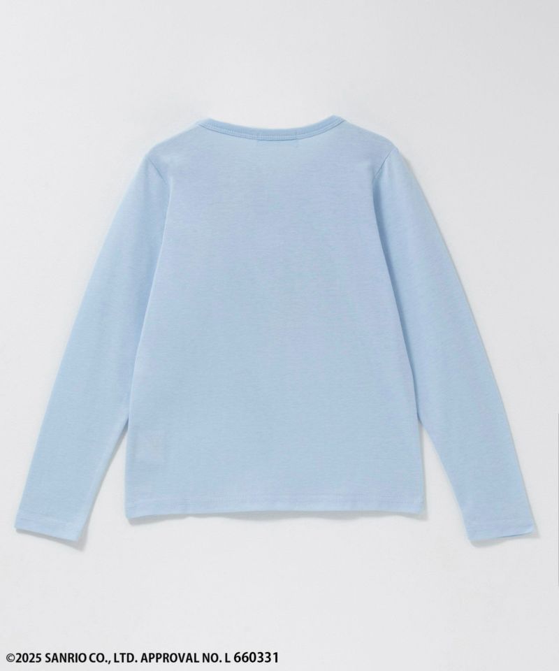 サンリオキャラクターズ プリント長袖Tシャツ キッズ メール便 対応商品商品画像-2