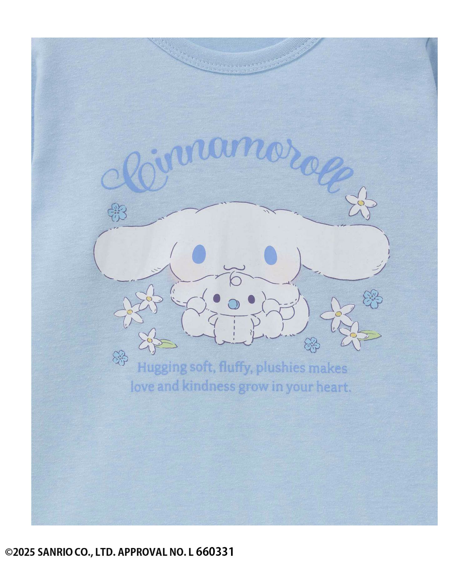 サンリオキャラクターズ プリント長袖Tシャツ キッズ ネコポス 対応商品