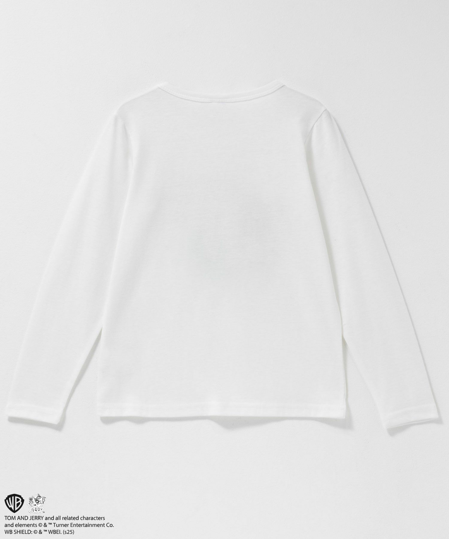 Tom and Jerry プリント長袖Tシャツ キッズ メール便 対応商品商品画像-2