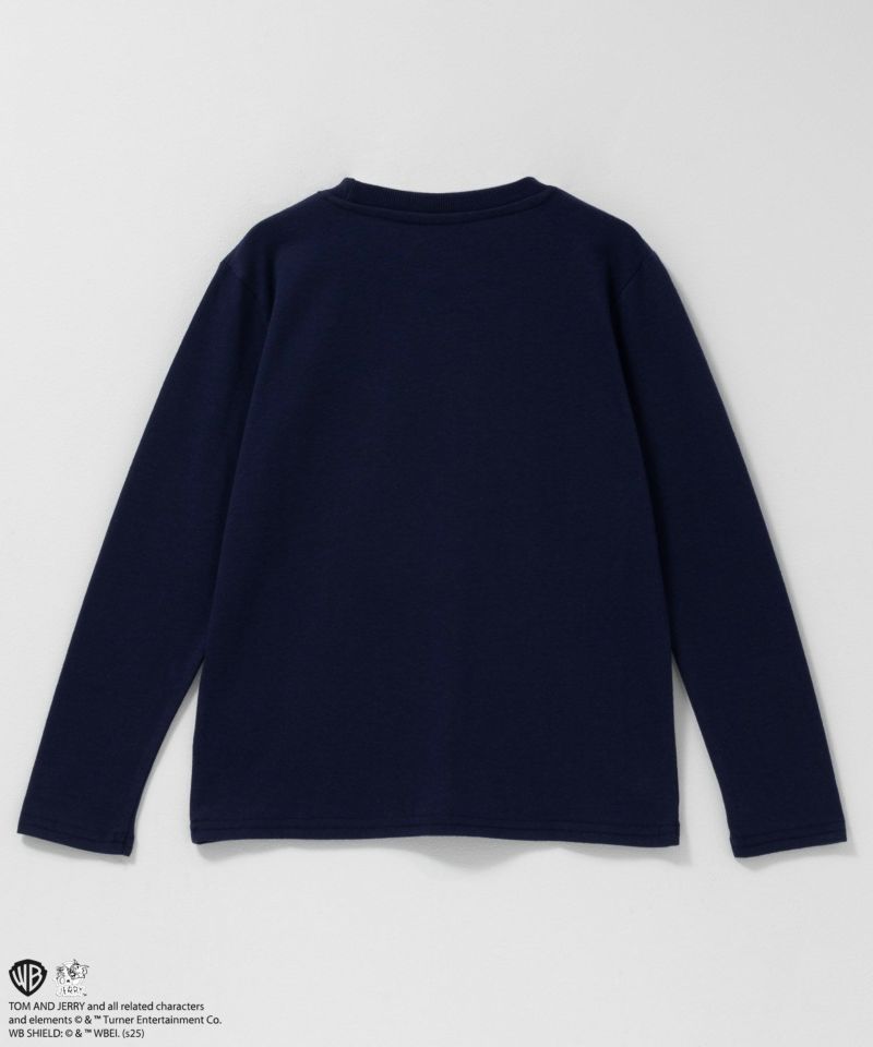 Tom and Jerry プリント長袖Tシャツ キッズ メール便 対応商品商品画像-2