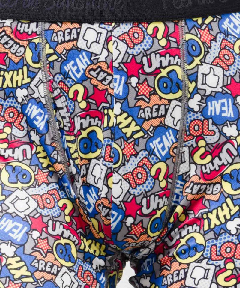 NAVY  メッシュボクサーパンツ ロゴ柄 メンズ メール便 対応商品商品画像-7