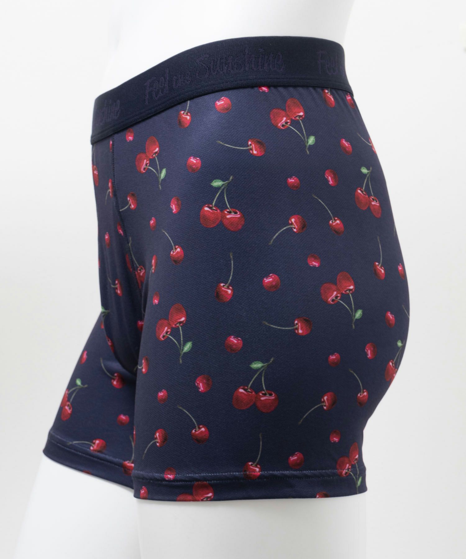 NAVY メッシュボクサーパンツ チェリー柄 メンズ ネコポス 対応商品