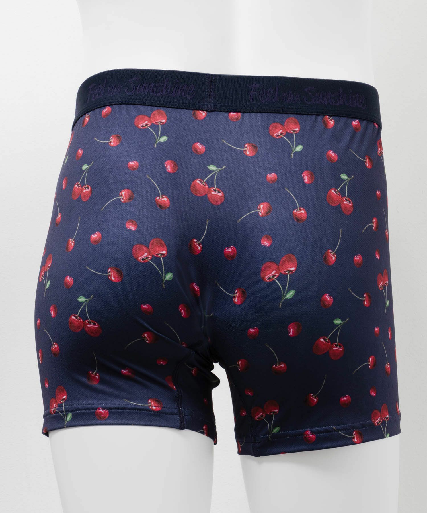 NAVY メッシュボクサーパンツ チェリー柄 メンズ ネコポス 対応商品