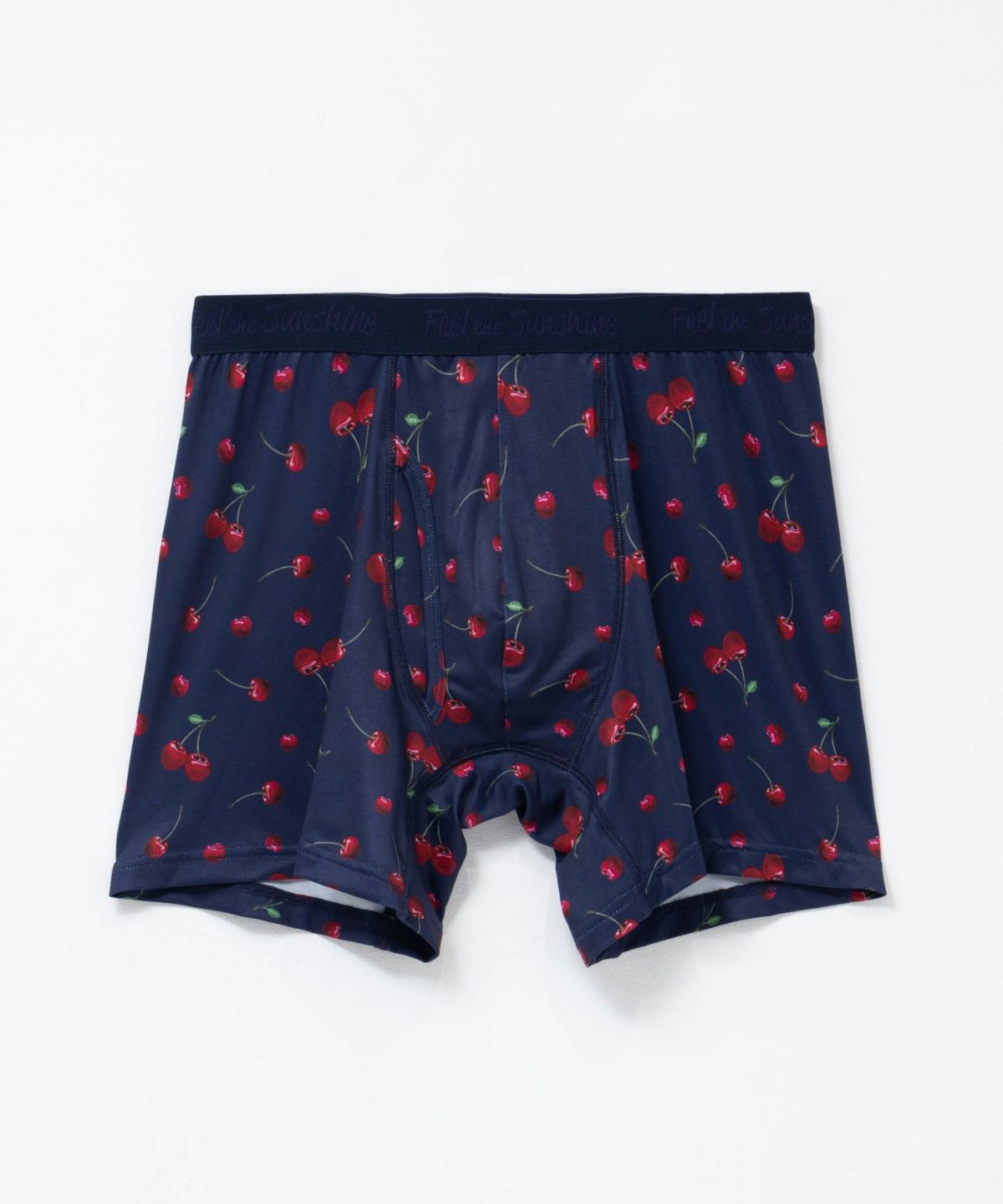 NAVY メッシュボクサーパンツ チェリー柄 メンズ ネコポス 対応商品