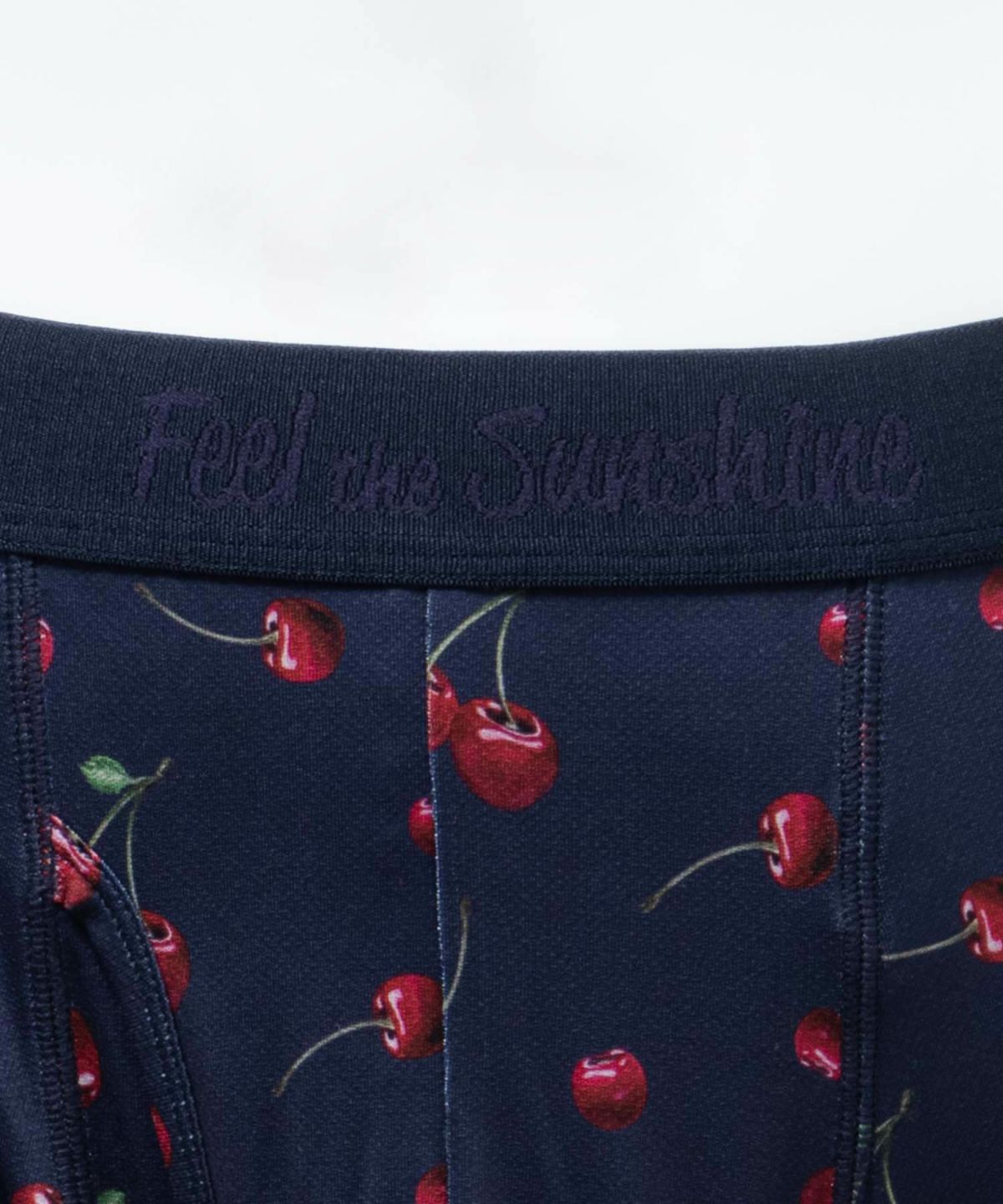 NAVY メッシュボクサーパンツ チェリー柄 メンズ ネコポス 対応商品