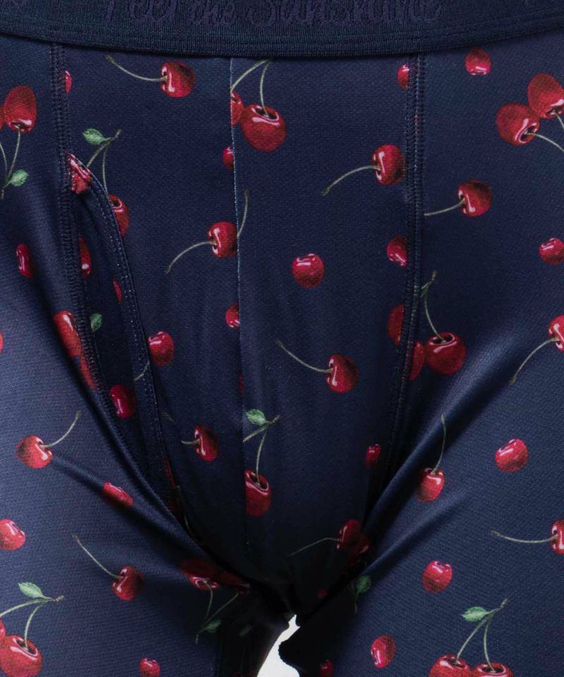 NAVY  メッシュボクサーパンツ チェリー柄 メンズ メール便 対応商品商品画像-7