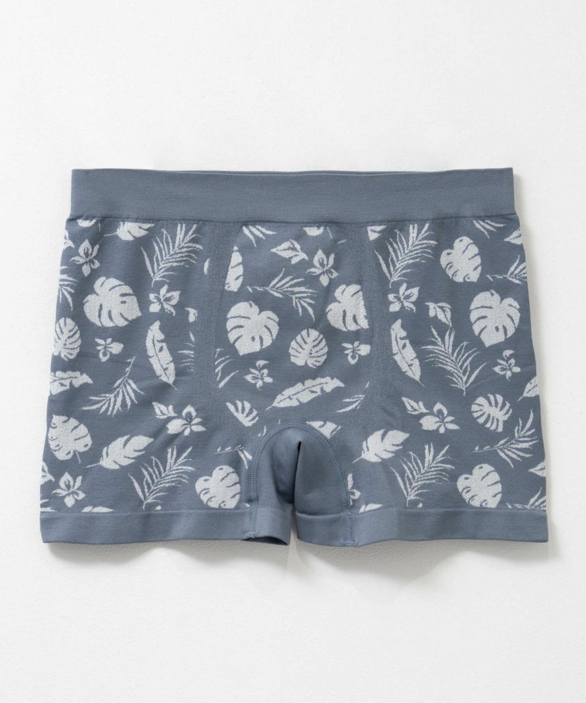 NAVY 成型ボクサーパンツ ボタニカル柄 メンズ ネコポス 対応商品