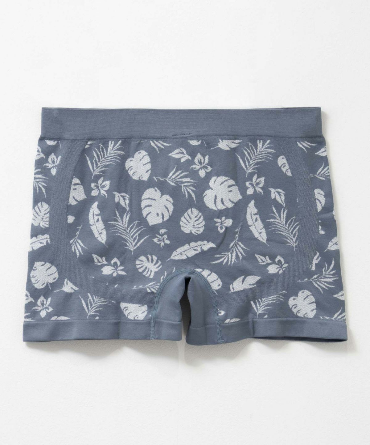 NAVY 成型ボクサーパンツ ボタニカル柄 メンズ ネコポス 対応商品