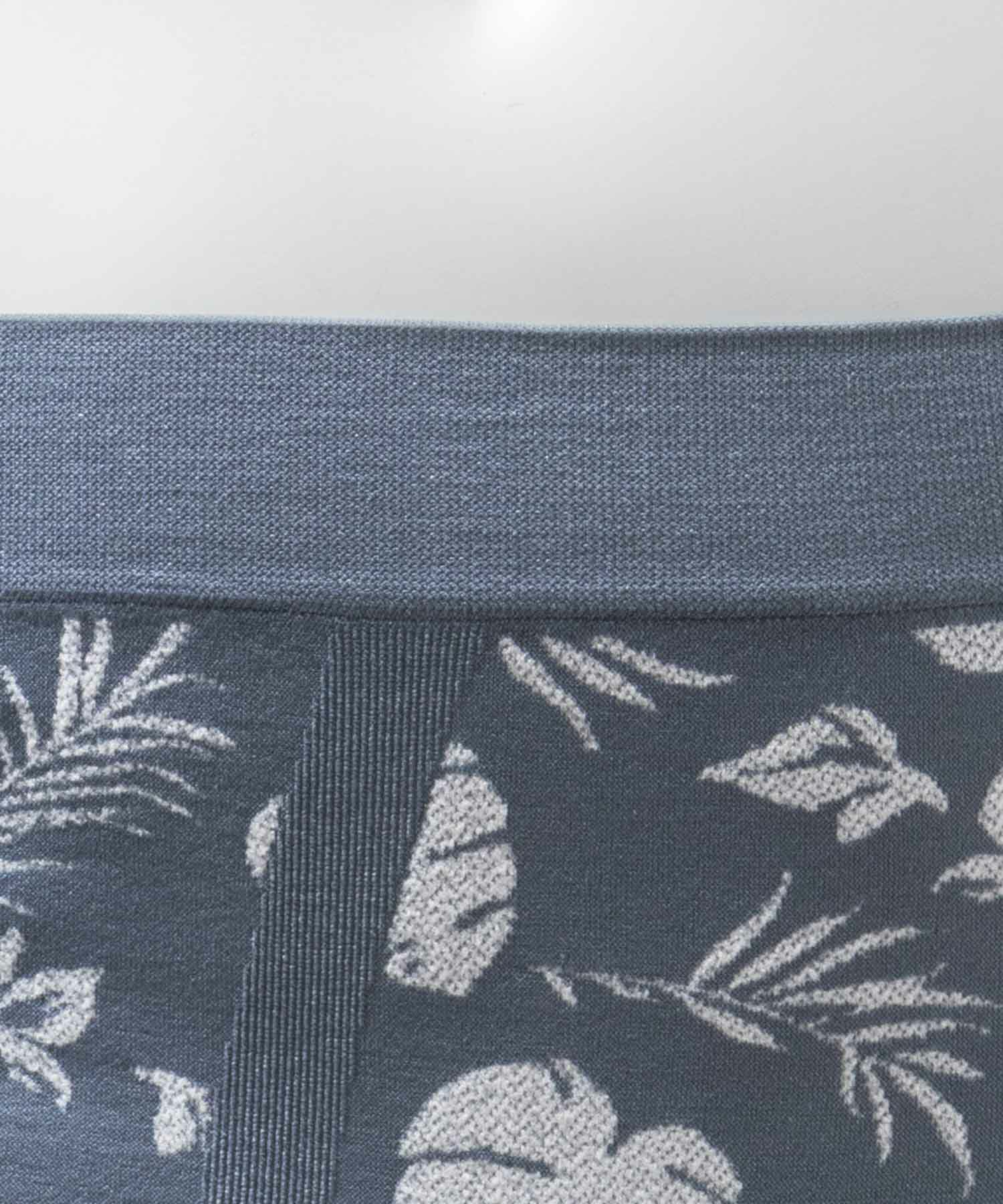 NAVY 成型ボクサーパンツ ボタニカル柄 メンズ ネコポス 対応商品