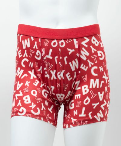 NAVY  メッシュボクサーパンツ 英字柄 メンズ ネコポス 対応商品