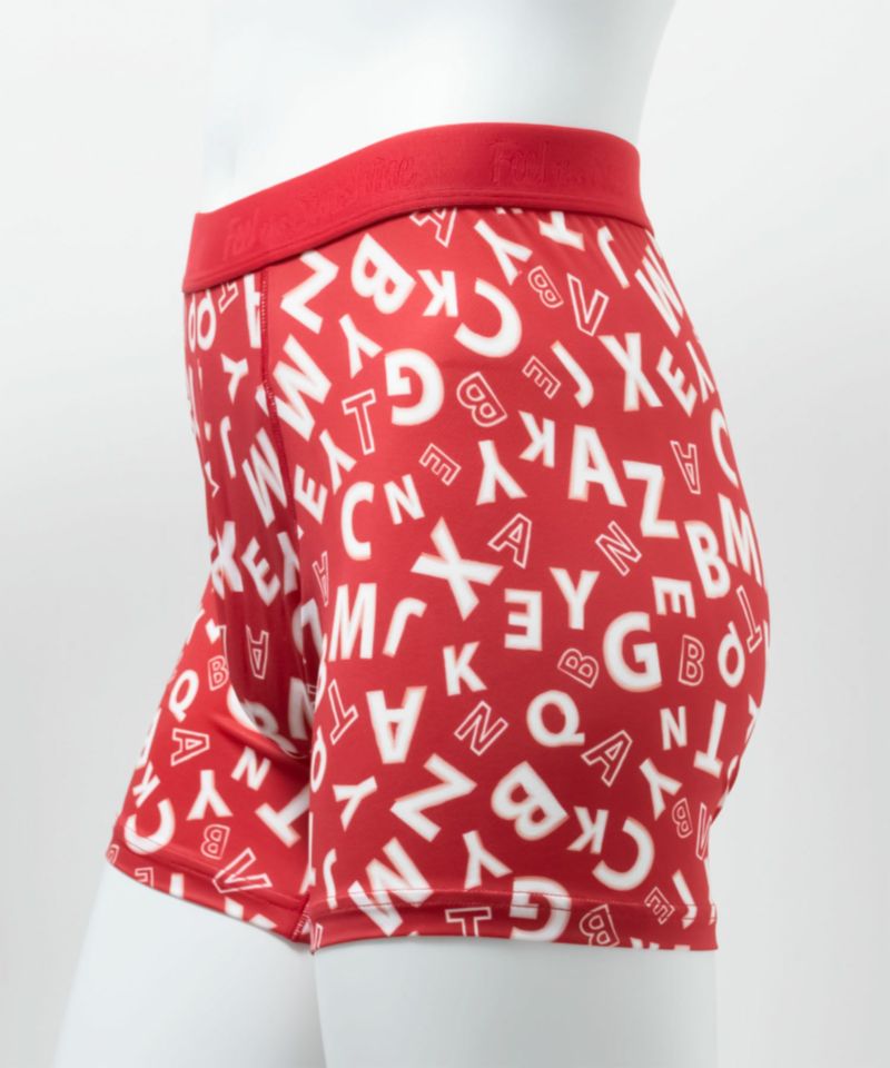 NAVY  メッシュボクサーパンツ 英字柄 メンズ メール便 対応商品商品画像-2