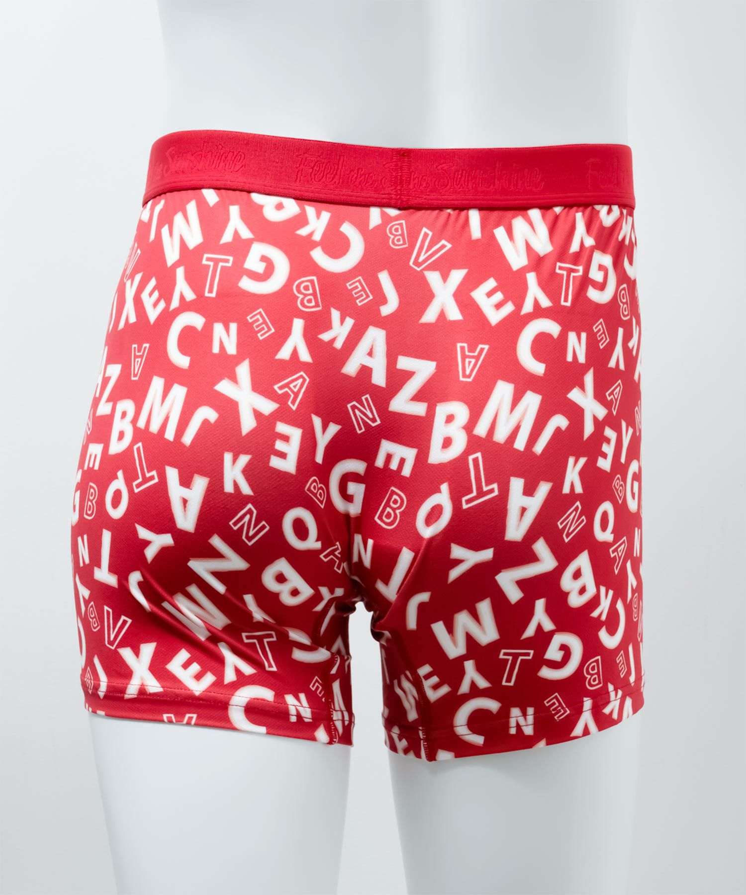 NAVY  メッシュボクサーパンツ 英字柄 メンズ メール便 対応商品商品サムネイル-3