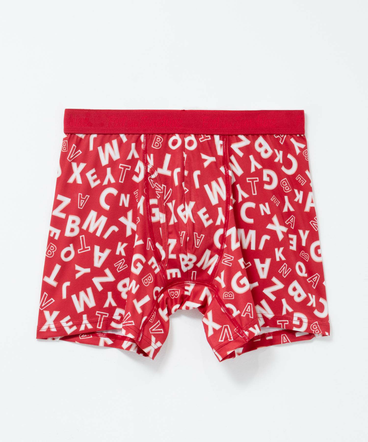 NAVY  メッシュボクサーパンツ 英字柄 メンズ メール便 対応商品商品サムネイル-4