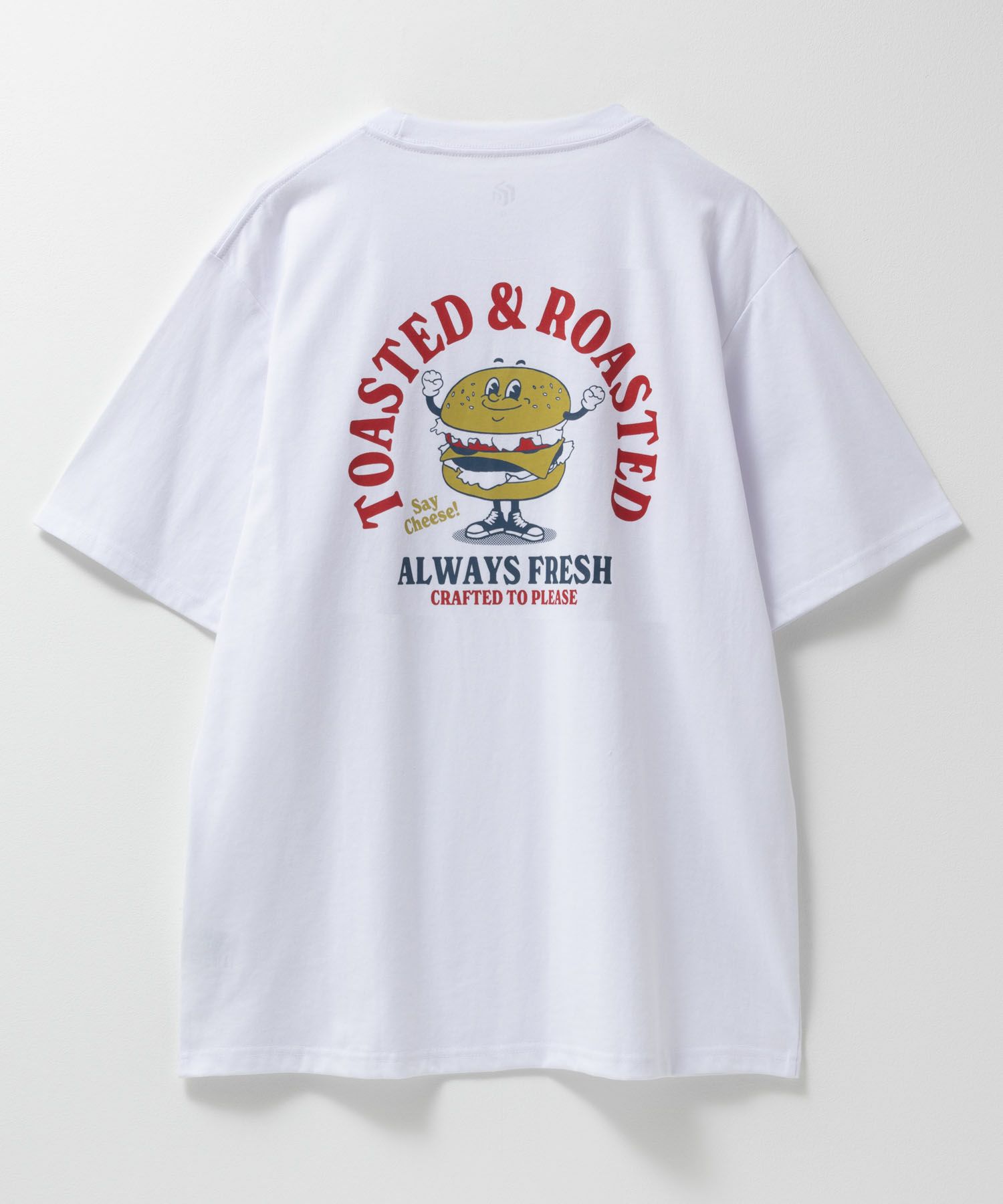 T-GRAPHICS  ファストフードキャラプリント半袖Tシャツ メンズ メール便 対応商品商品サムネイル-4