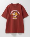 T-GRAPHICS ファストフードキャラプリント半袖Tシャツ メンズ ネコポス 対応商品