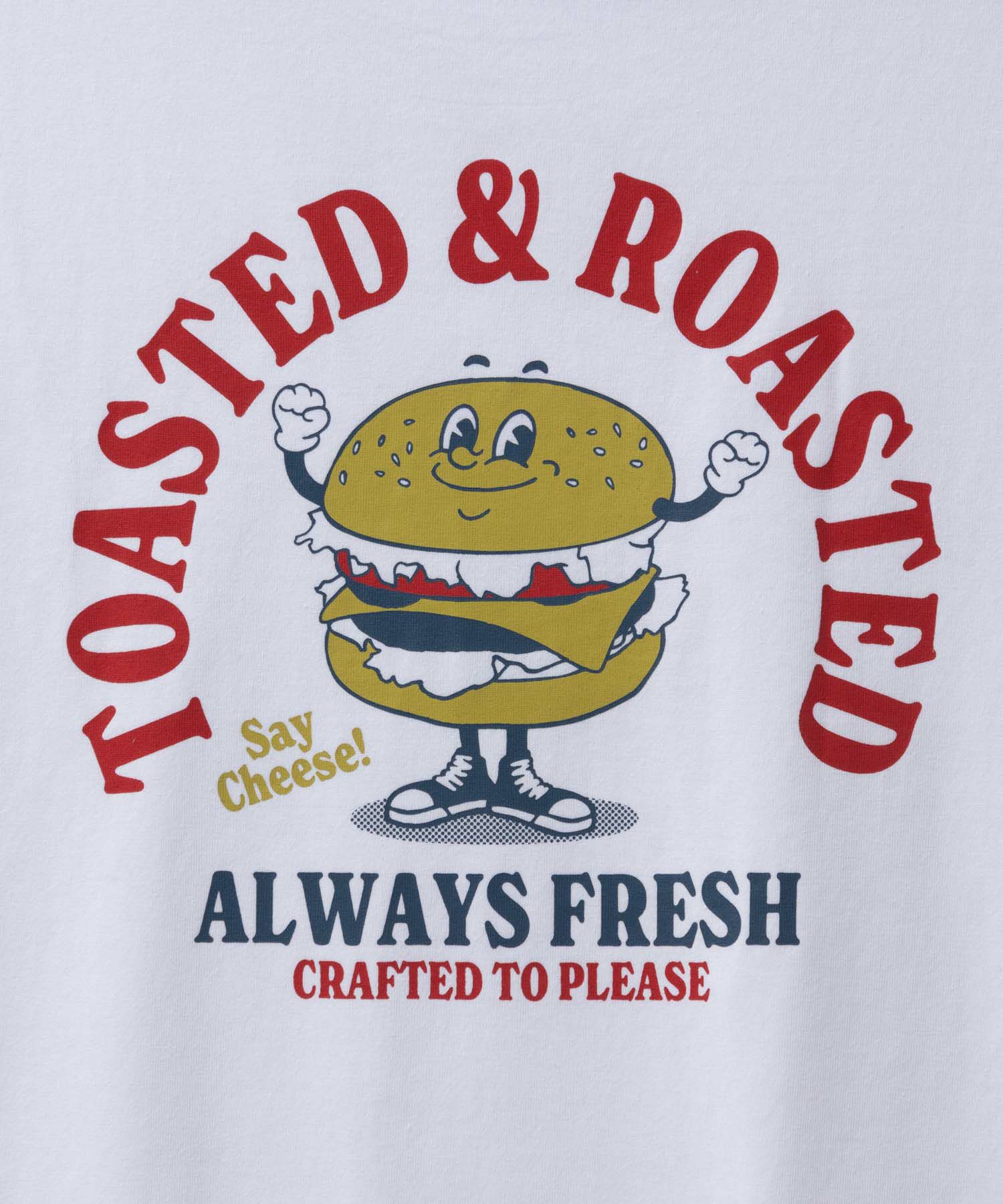 T-GRAPHICS  ファストフードキャラプリント半袖Tシャツ メンズ メール便 対応商品商品画像-12