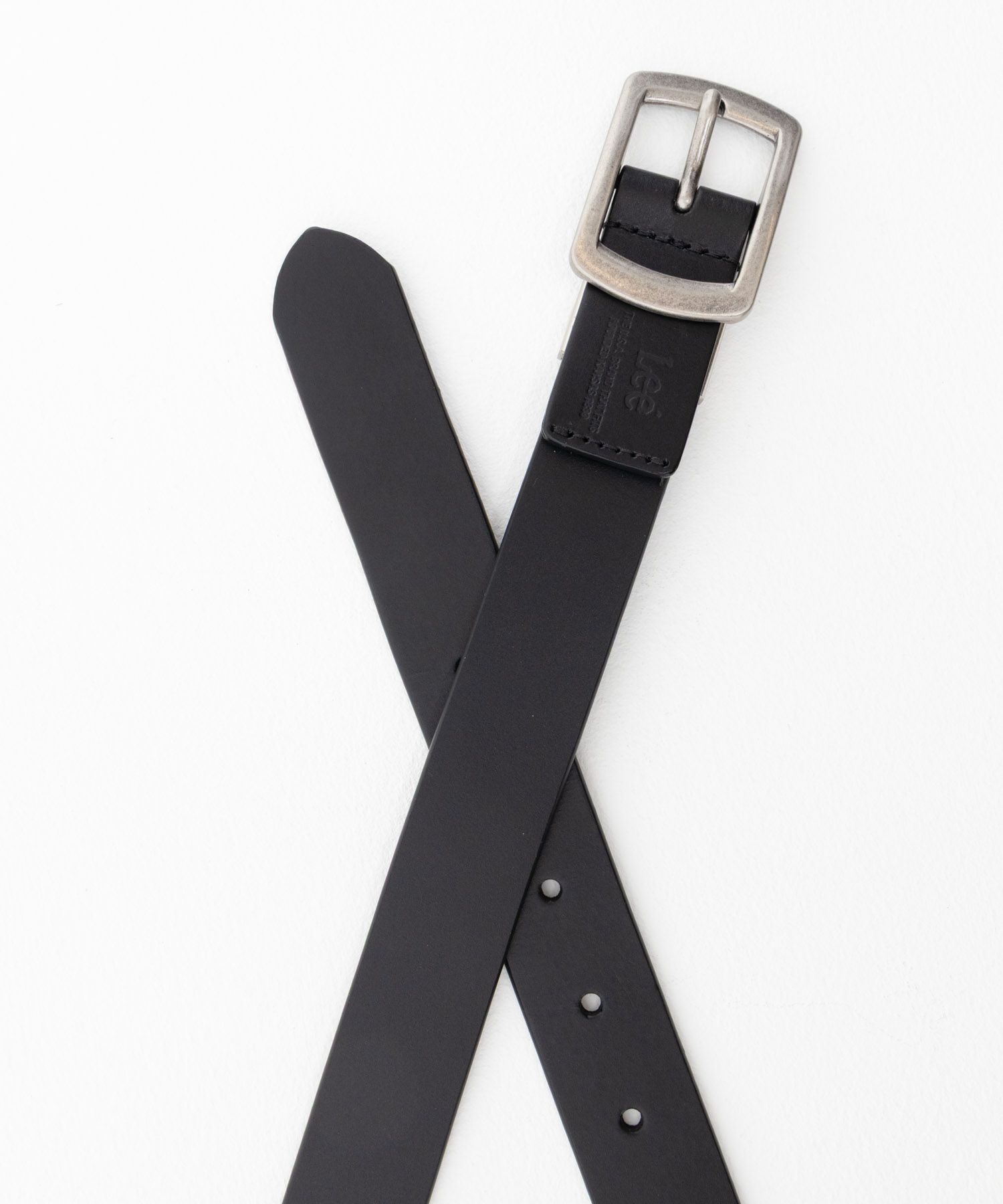 Lee  30mmナローレザーベルト メンズ商品画像-5