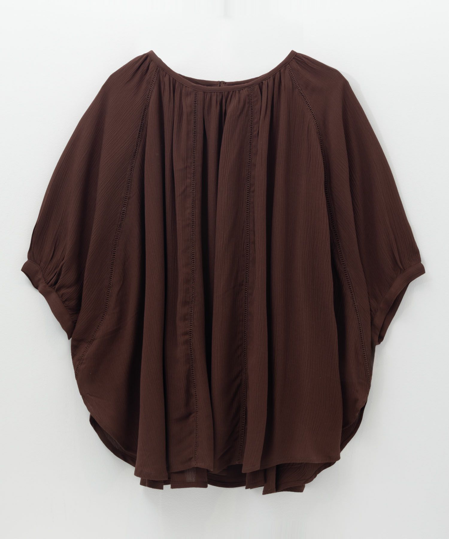 Howdy Marie  インドファブリック ハシゴレースドルマンプルオーバー レディース商品画像-25