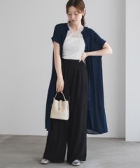 Howdy Marie インドファブリック 前開きワンピース レディース