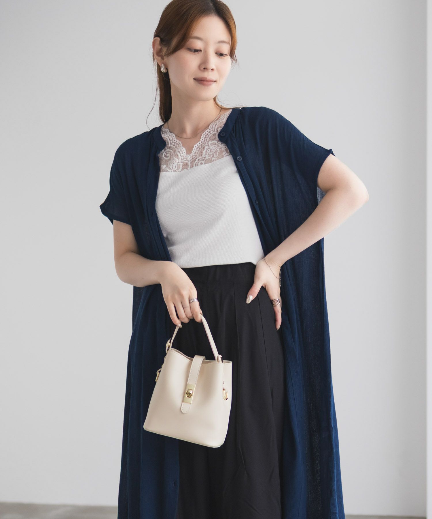 Howdy Marie  インドファブリック 前開きワンピース レディース商品画像-6