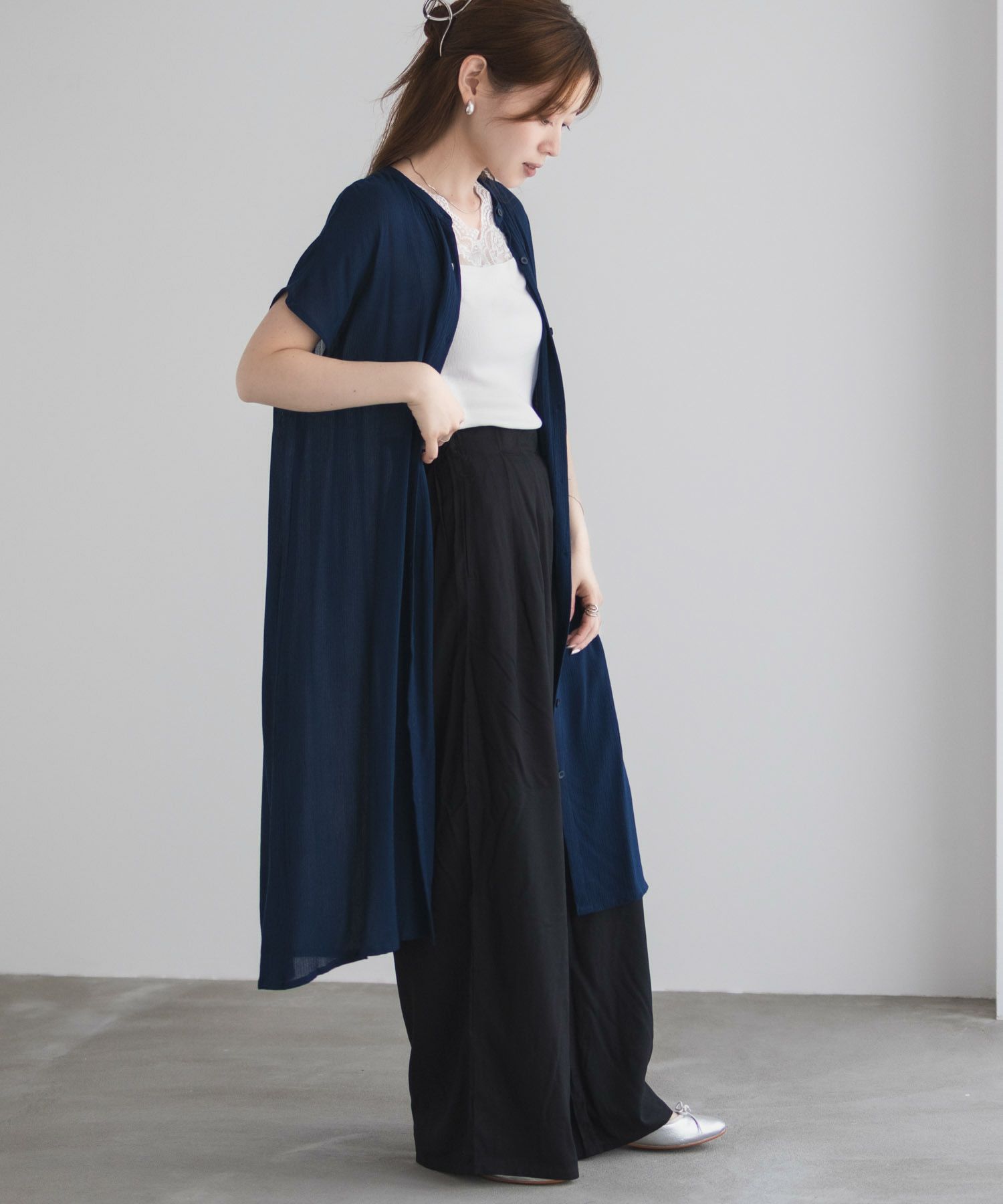 Howdy Marie インドファブリック 前開きワンピース レディース商品画像-8