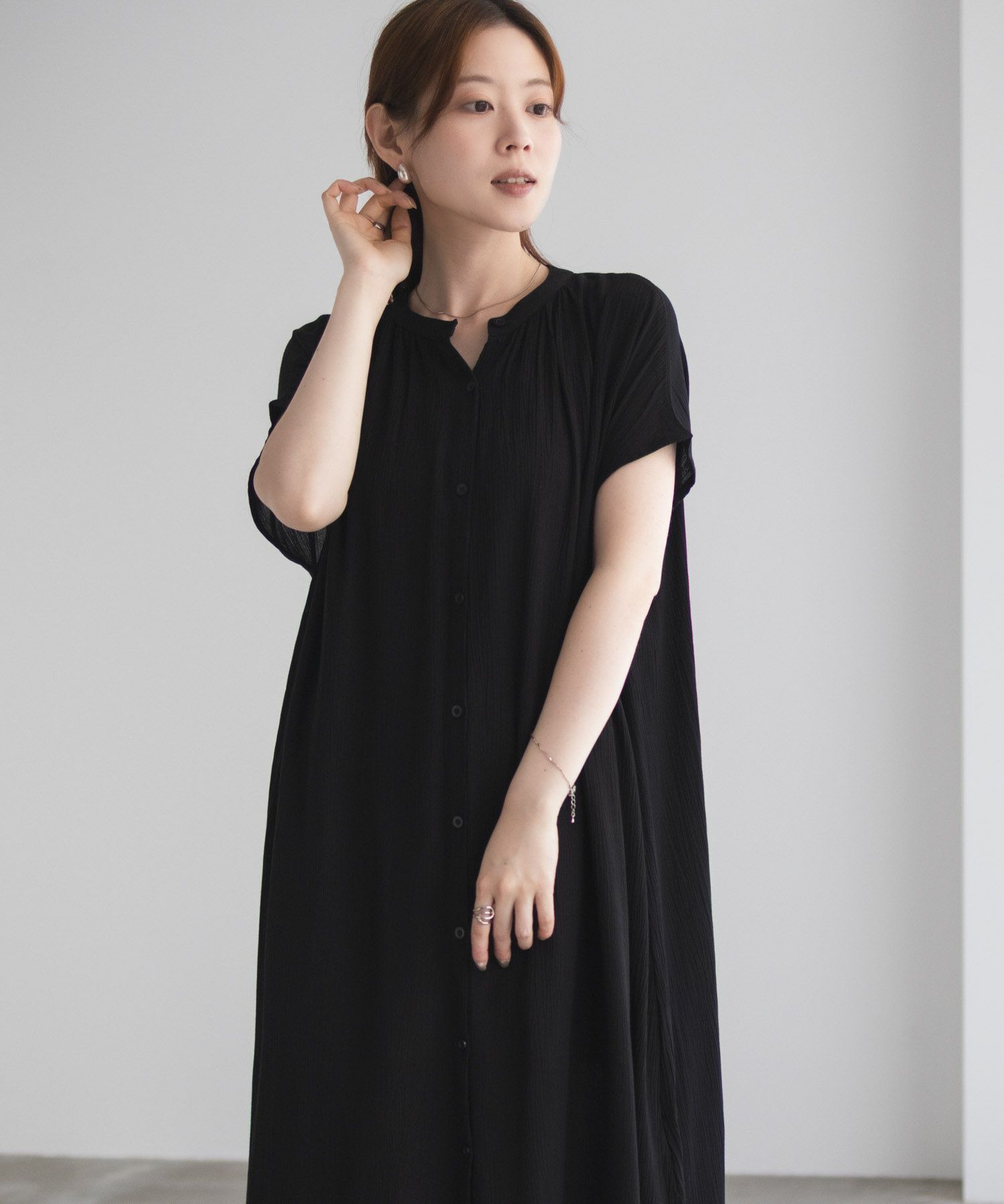 Howdy Marie インドファブリック 前開きワンピース レディース商品画像-14